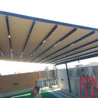 تولید کننده سقف متحرک برقی. جمع شونده sunsayan|خدمات پیشه و مهارت|اصفهان, برازنده|دیوار