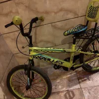 دوچرخه سایز20 رنگ لیمویی ساده