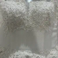 فروش لباس عروس یقه خشت|لباس|کاشمر, |دیوار