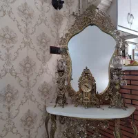 اینه وشمعدان برنجی