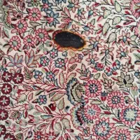رفوی فرش سوخته و تولید فرش چهل تیکه