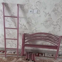 تخت فلزی دست ساز ، رنگ کوره ای|تخت و سرویس خواب|ایلام, |دیوار