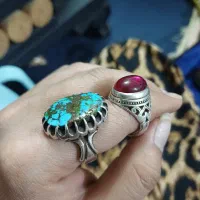 انگشترفیروزه نیشابورنقره