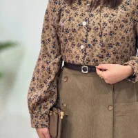 شومیز و دامن پاییزی