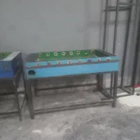 فوتبال دستی قدیمی چوبی|ورزشهای توپی|قم, نیروگاه|دیوار