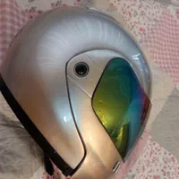 کلاه کاسکت فک متحرک M&F نقره ای رنگ نو  قیمت مناسب|قطعات یدکی و لوازم جانبی|اصفهان, طامه|دیوار