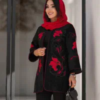 لباس یلدایی/سه تیکه/مانتو/ یلدا/ارزانسرای ریحان|لباس|قم, باجک سه|دیوار