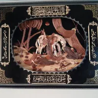 تابلو کار دست چوبی منبت کاری
