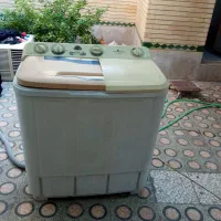 لباسشویی دوقلو ۹ کیلو مارک کداک سالم|ماشین لباسشویی و خشککن لباس|بندرعباس, |دیوار