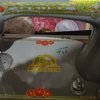 چرخ خیاطی|چرخ خیاطی و ریسندگی|میانه, |دیوار