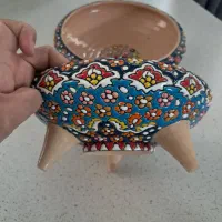 ظروف سفالی میناکاری|صنایع دستی و سایر لوازم تزئینی|ری, دیلمان|دیوار