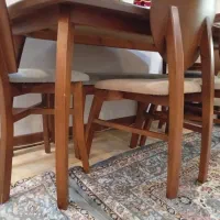 مبل هفت نفره ومیزنهارخوری ۶ نفره درحد|مبلمان خانگی و میز عسلی|محمدشهر, محمدشهر|دیوار