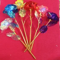 گل تک شاخ کریستالی|گل مصنوعی|قنوات, |دیوار