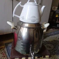 کتری استیل سماوی شیردار۵لیتری