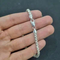 دستبند نقره مردانه ایتالیایی مدل فرانکو (ایتالیا)|جواهرات|تهران, گیشا|دیوار