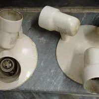 جا لامپی سه شعله سفید رنگ