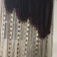 پرده شیک و زیبا والان دار