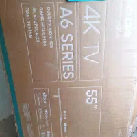 ال ای دی ۵۵هوشمند هایسنس و میز گلس