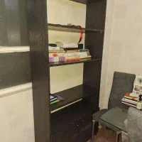 کتابخانه قفسه طبقه بندی  با کمد|کتابخانه، شلف، قفسه‌های دیواری|کرج, فاز ۳ گوهردشت|دیوار