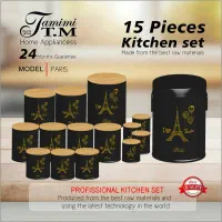 سرویس ۱۵ پارچه آشپزخانه|ظروف نگهدارنده، پلاستیکی، یکبارمصرف|تایباد, |دیوار