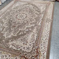 3تخته فرش 9متری مروارید گردویی  گل برجسته|فرش|قم, نیروگاه|دیوار
