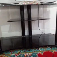 میز تلویزیون شیشه ای
