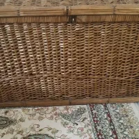 سبد حصیری کارکرده ابعاد طول ۳۰در۶۰قیمت۵۰۰