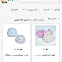 دو عدد شورت آموزشی برند کوکالو