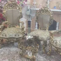 مبل سلطنتی نو|مبلمان خانگی و میز عسلی|کاشان, شهدا|دیوار