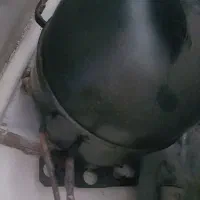 متور یخچال فریزر سوخته به همراه قفسه لوله مسی|یخچال و فریزر|هشتگرد, شهرک بعثت|دیوار
