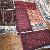 قالیچه دستباف پشتی