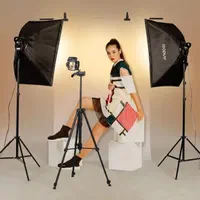 پایه فون T به همراه پرده کروماکی PHOTOFLEX|دوربین عکاسی و فیلم‌برداری|تهران, نارمک|دیوار