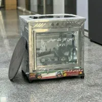 فرتنور گازی / تمام استیل ممتاز اصل /دوشعله