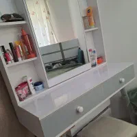 میز آرایش ام دی اف سفید طوسی|تخت و سرویس خواب|تهران, امیریه|دیوار