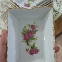 زیر سیگاری  ، کره خوری گلسرخی قدیمی ژاپن|کلکسیون اشیاء عتیقه|اهواز, بهارستان|دیوار