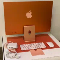 iMac M1  ایمک نارنجی|رایانه رومیزی|تهران, میرداماد|دیوار