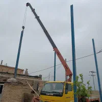 جرثقیل خاور(شبانه روزی)همراه سبدنفربر یاسبدبالابر|خدمات حمل و نقل|مشهد, کوی دروی|دیوار