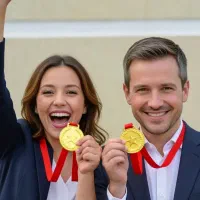 پارتنر موفقیت جهت پشتیبانی از یکدیگر میخواهم