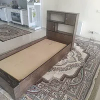 تختخواب یکنفره باکیفیت|تخت و سرویس خواب|فولادشهر, A1|دیوار