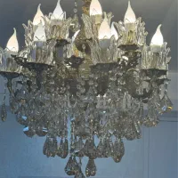 ۲ عدد لوستر ۸ شاخه|لوستر و چراغ آویز|قزوین, |دیوار