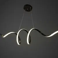 لوستر مدرن ریموت دار سه حالته نوری یکسال گارانتی