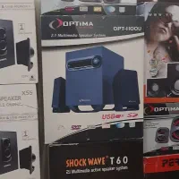 اسپیکرهای سه تیکه رومیزی|قطعات و لوازم جانبی رایانه|تکاب, |دیوار