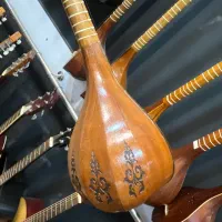 سه تار دلنواز سوخته کاری گالری موسیقی آرتیا شهرسبز|سازهای سنتی|لاهیجان, انقلاب|دیوار