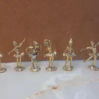 ست ۶تایی بالرین رقص باله برنز سوگلی|مجسمه، تندیس، ماکت|زنجان, |دیوار