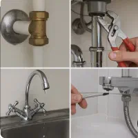 نصب شیرالات  رفع نشتی آب  سرویس فن کویل