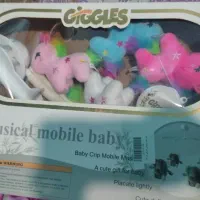 آویز تخت پونیشی خارجی بچه (موزیکال)