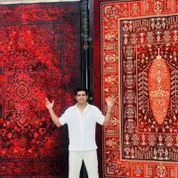 فرش/چکی تعویض طرح رنگ ابعاد متفاوت