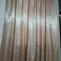 ۳ عددپرده تور وساتن و حریر