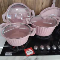 سرویس قابلمه چدن ۱۰پارچه اولین قسط از تیر ماه