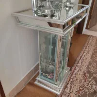 سرویس خواب و میز تلویزیون و پایه اینه شمعدان|تخت و سرویس خواب|بیرجند, |دیوار